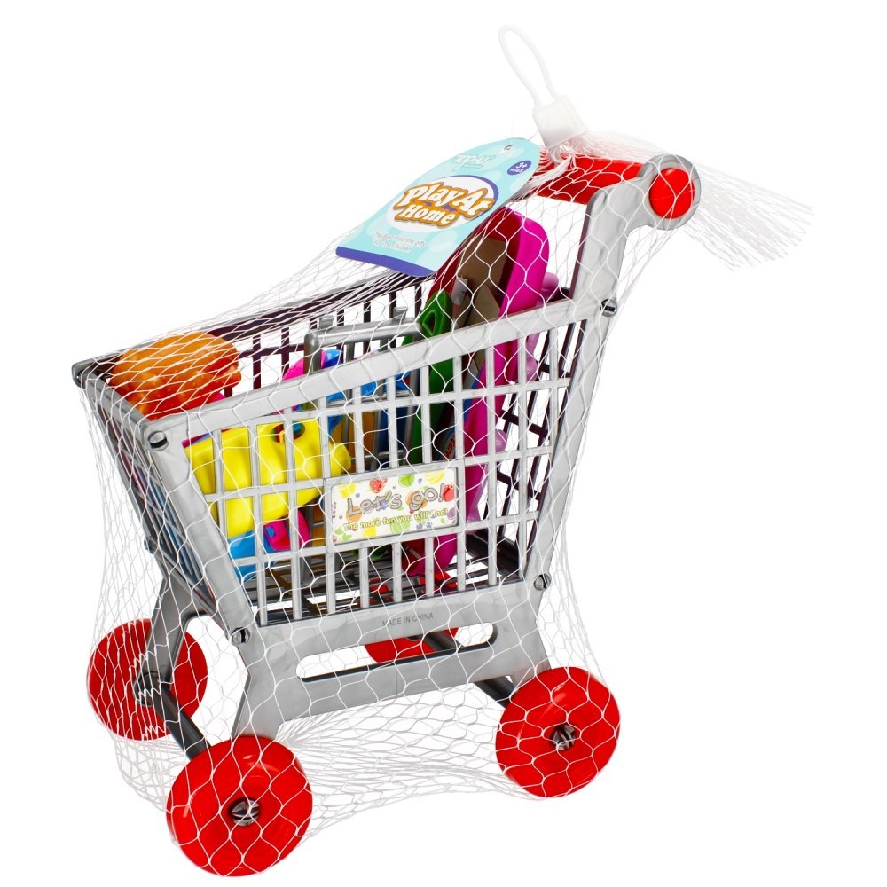 SUPERMARKET TROLLEY WITH ACCESSORIES MEGA CREATIVE 482751